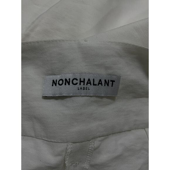 Nonchalant 'Label' White Page Pant Size M - NWT - Picture 4 of 5